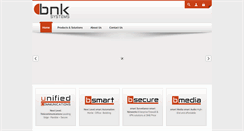 Desktop Screenshot of bnksystems.com